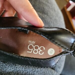 Black Leather Sandals